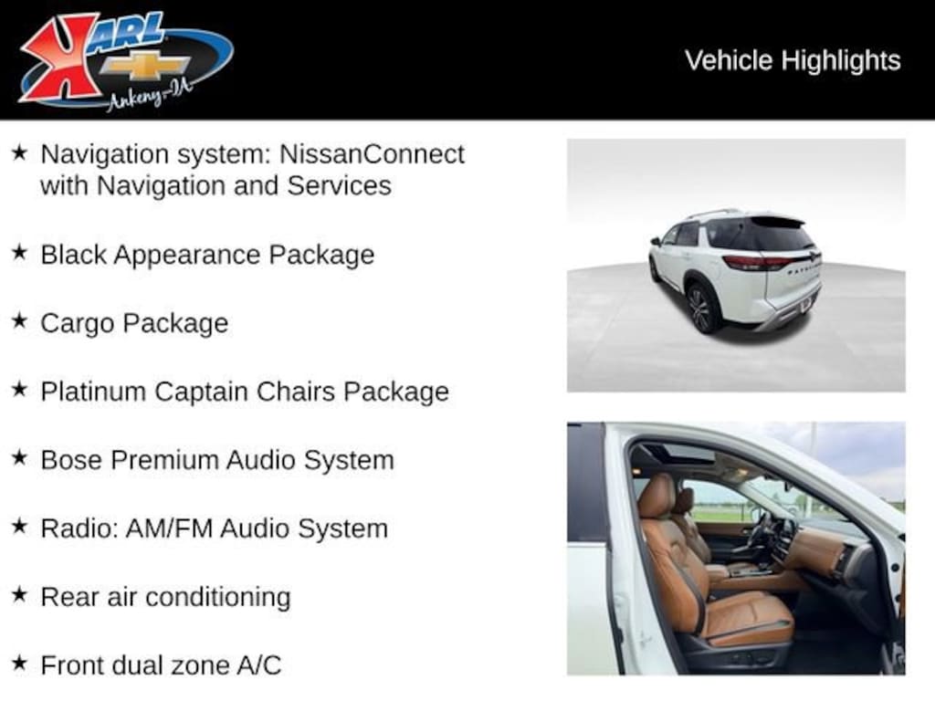 Used 2024 Nissan Pathfinder Platinum 4WD SUV