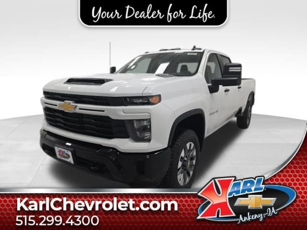 New 2026 Chevrolet Silverado 2500 HD Custom Truck Crew Cab