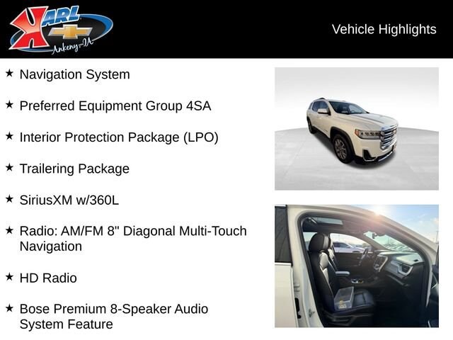 2021 Gmc Acadia SLT photo 2