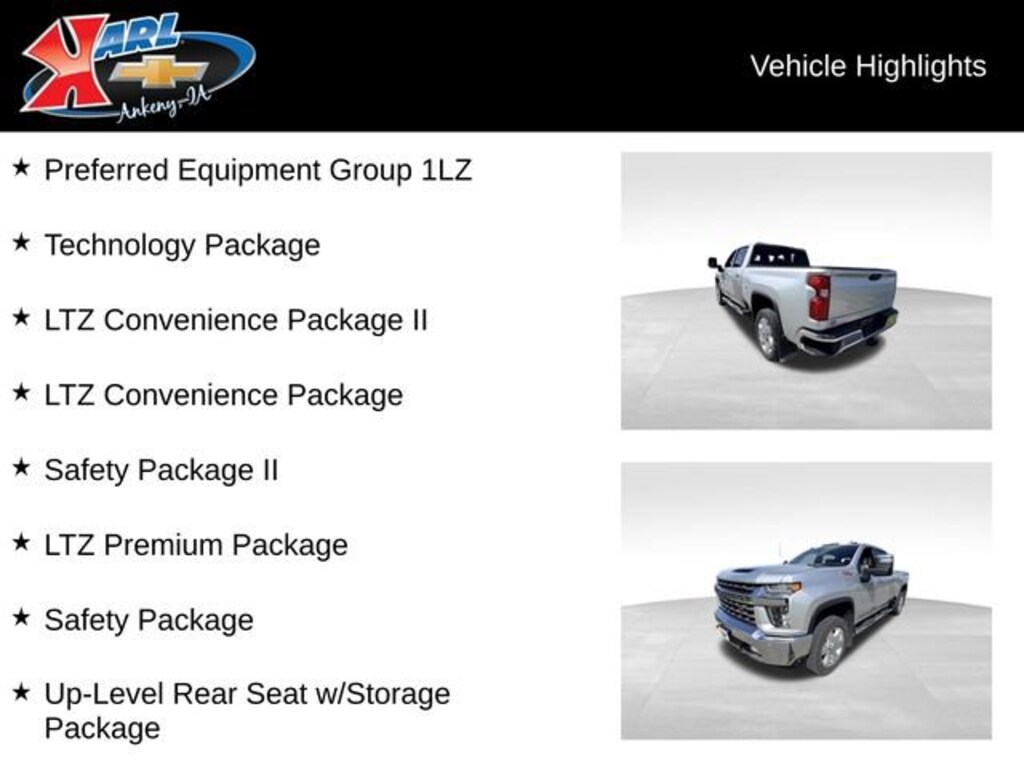 Used 2020 Chevrolet Silverado 2500 HD LTZ Truck Crew Cab