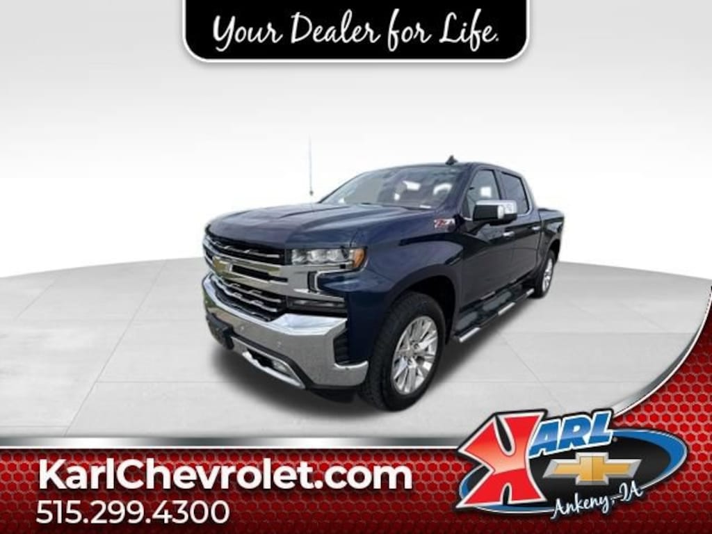 Used 2021 Chevrolet Silverado 1500 LTZ Truck Crew Cab