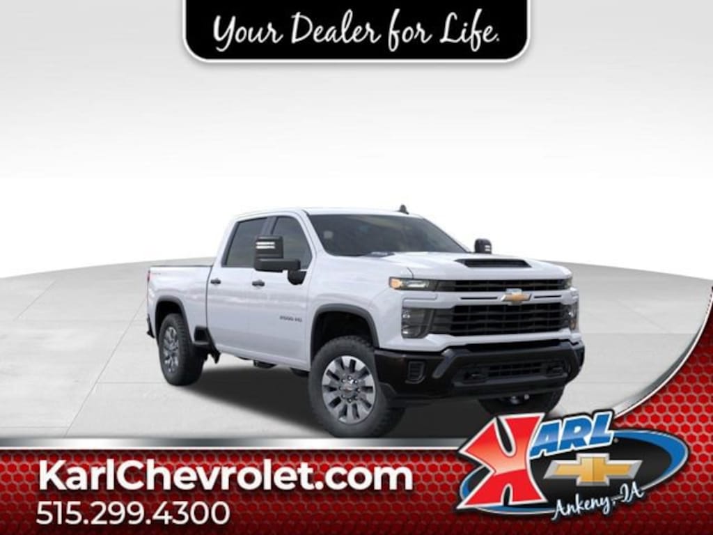 New 2026 Chevrolet Silverado 2500 HD Custom Truck Crew Cab