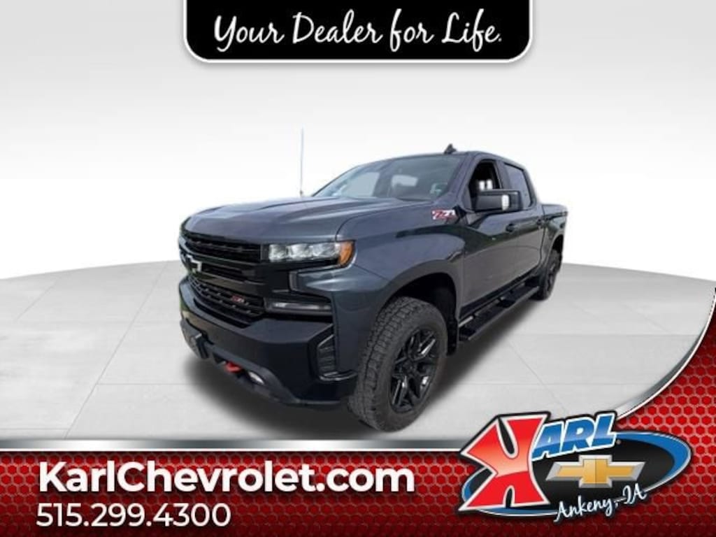 Used 2020 Chevrolet Silverado 1500 LT Trail Boss Truck Crew Cab