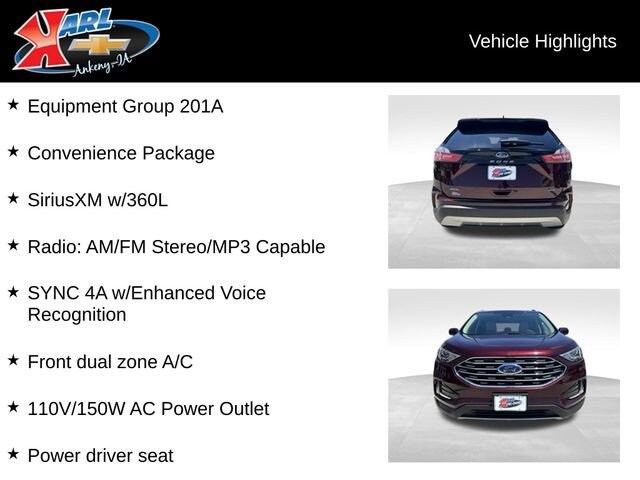 2021 Ford Edge SEL photo 2