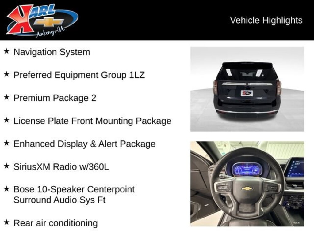 Used 2023 Chevrolet Tahoe Premier SUV