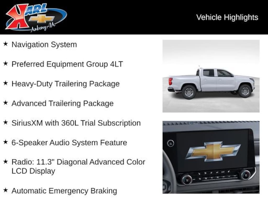 New 2026 Chevrolet Colorado LT Truck Crew Cab