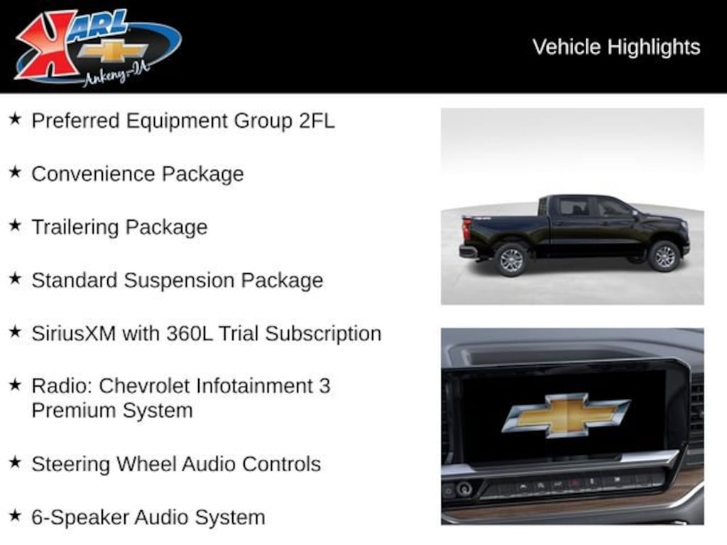 New 2026 Chevrolet Silverado 1500 LT (2FL) Truck Crew Cab