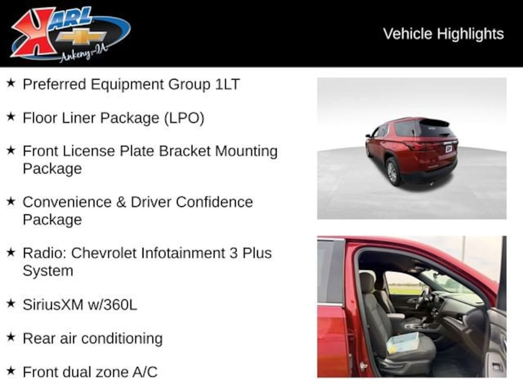 Used 2023 Chevrolet Traverse LT Cloth SUV