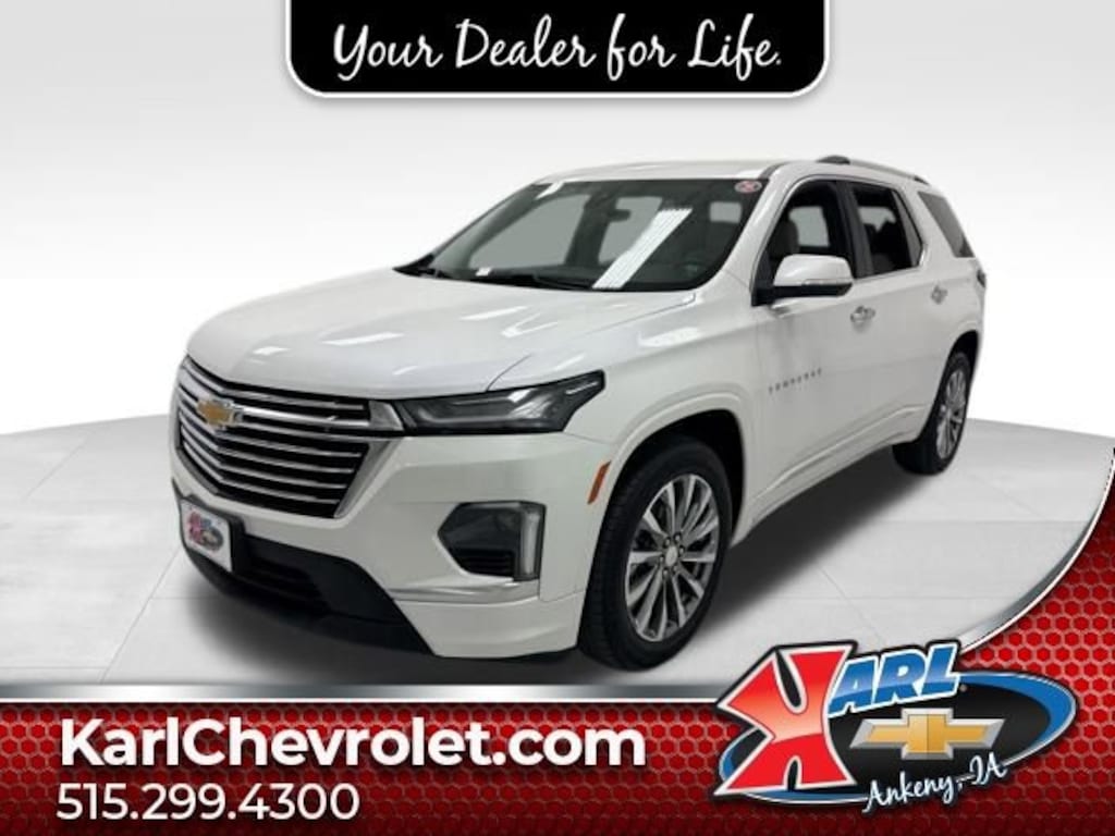 Used 2022 Chevrolet Traverse Premier SUV