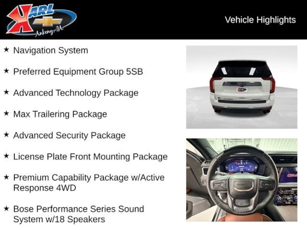 Used 2023 GMC Yukon Denali Ultimate SUV