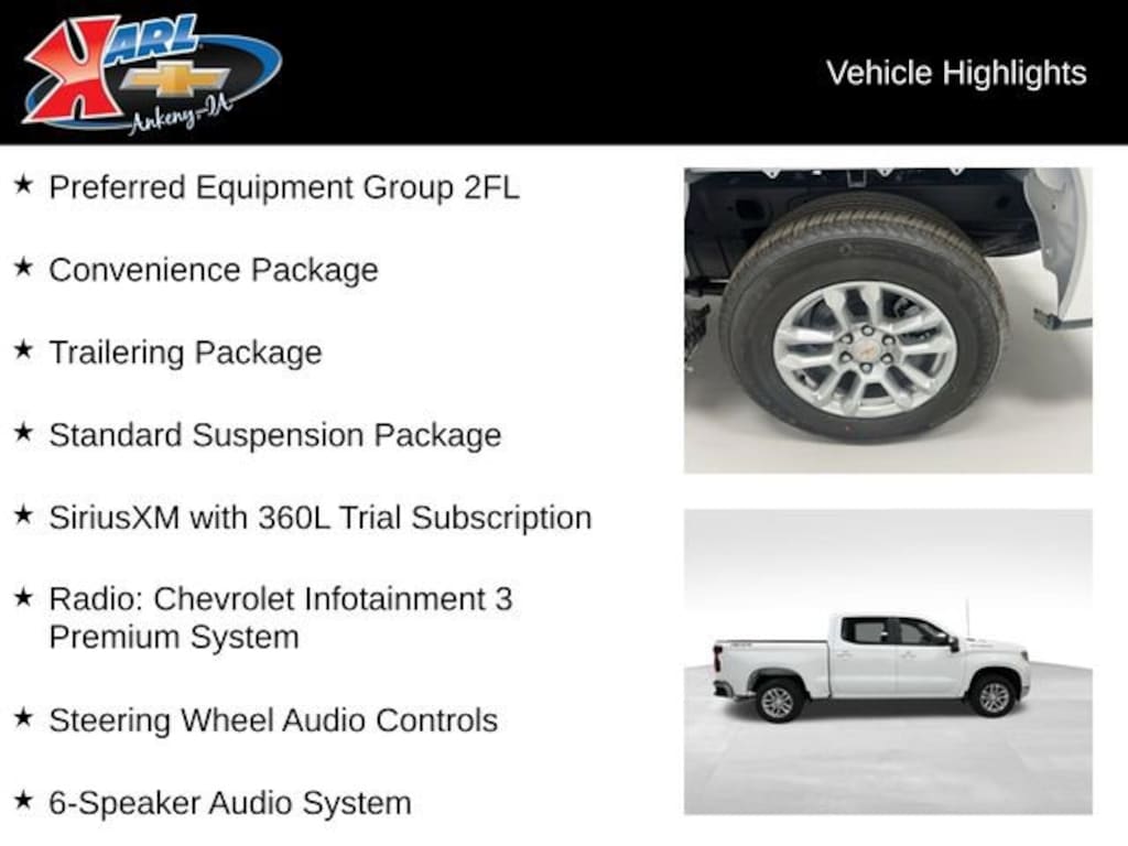 New 2026 Chevrolet Silverado 1500 LT (2FL) Truck Crew Cab