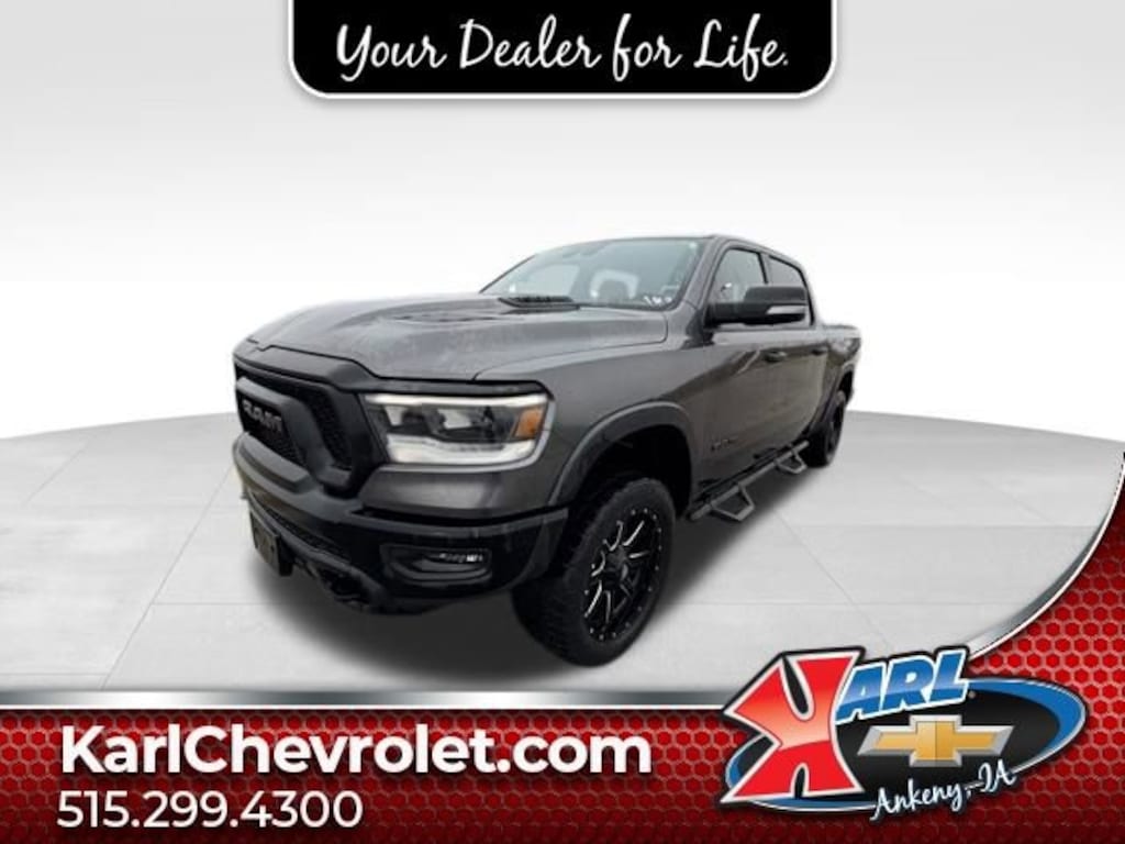 Used 2021 Ram 1500 Rebel Crew Cab 4x4 57 Box Truck Crew Cab