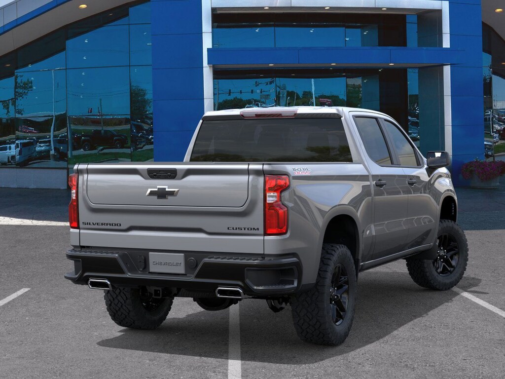 New 2026 Chevrolet Silverado 1500 Custom Trail Boss Truck Crew Cab