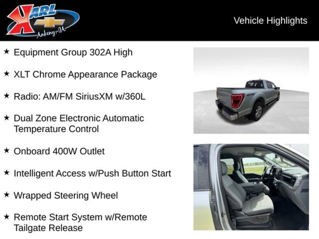 Used 2023 Ford F-150 XLT Truck Crew Cab