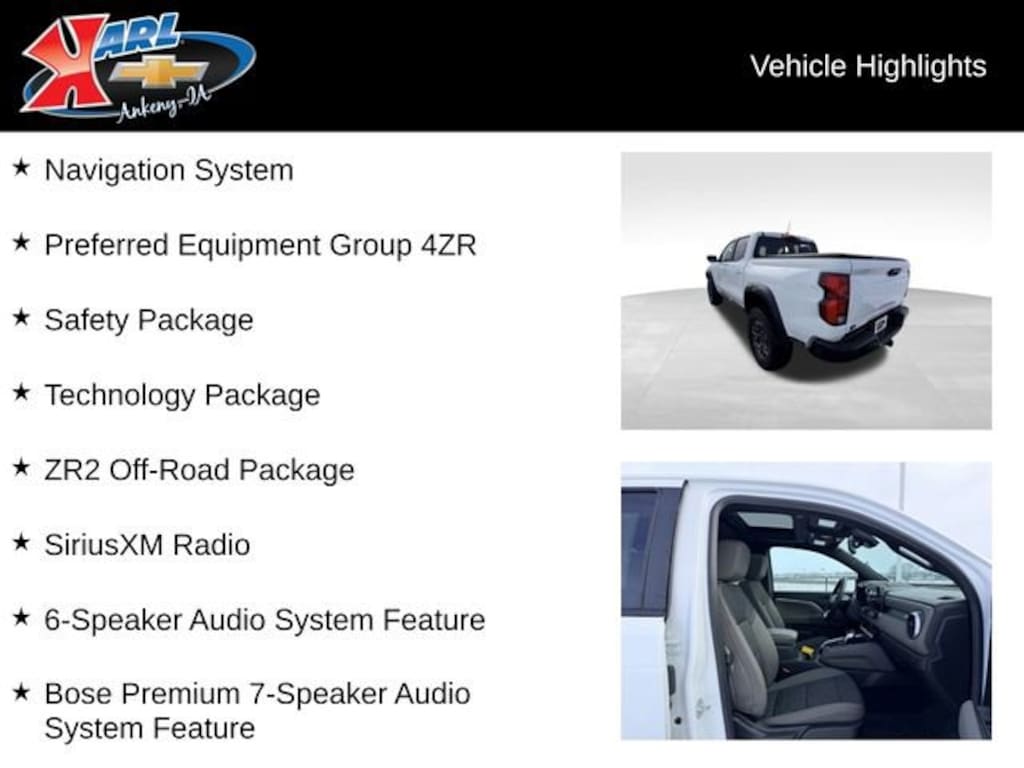 Used 2024 Chevrolet Colorado ZR2 Truck Crew Cab