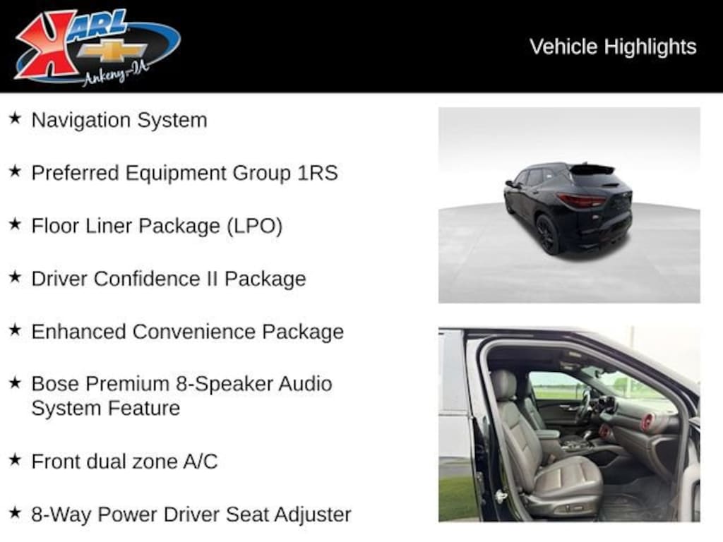 Used 2024 Chevrolet Blazer RS SUV
