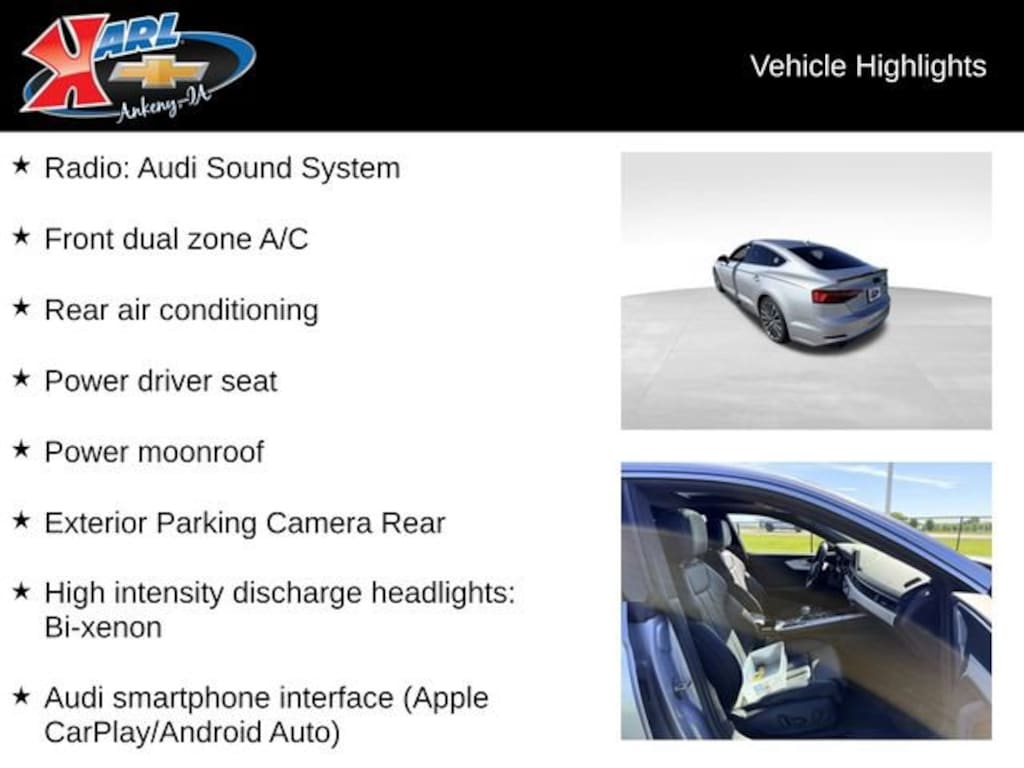 Used 2018 Audi A5 2.0T Premium Sedan