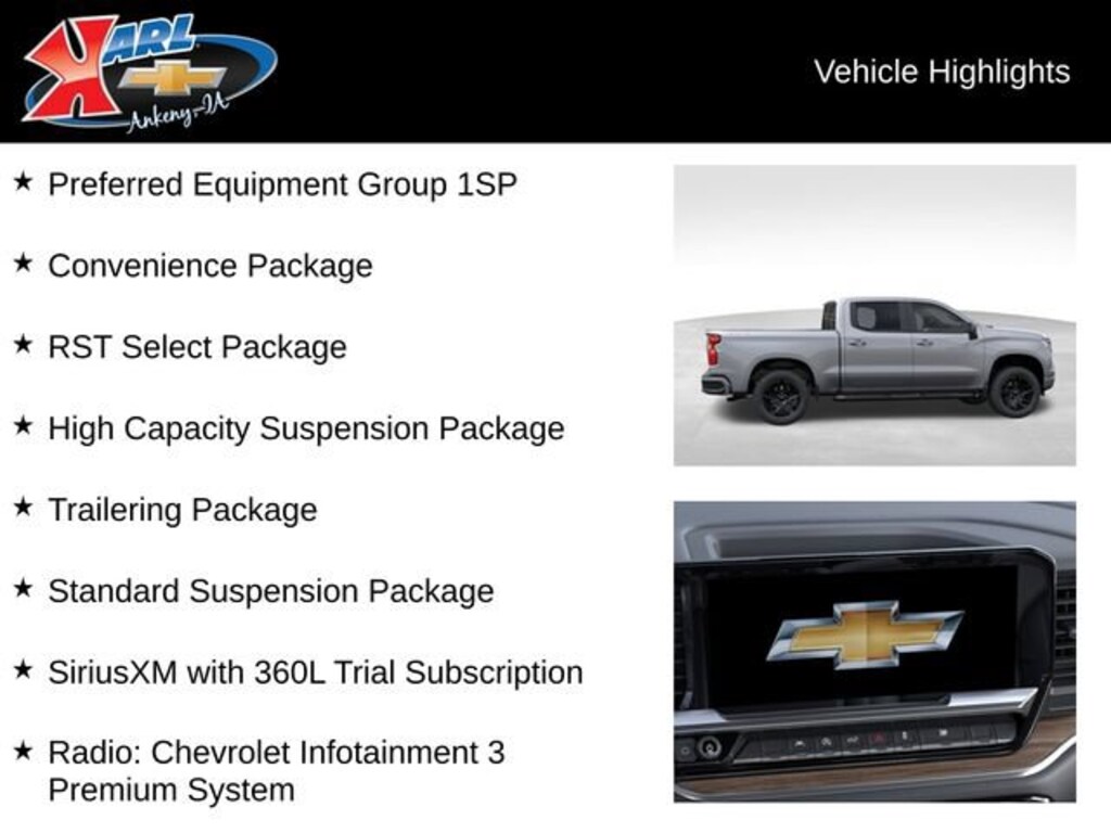 New 2026 Chevrolet Silverado 1500 RST Truck Crew Cab
