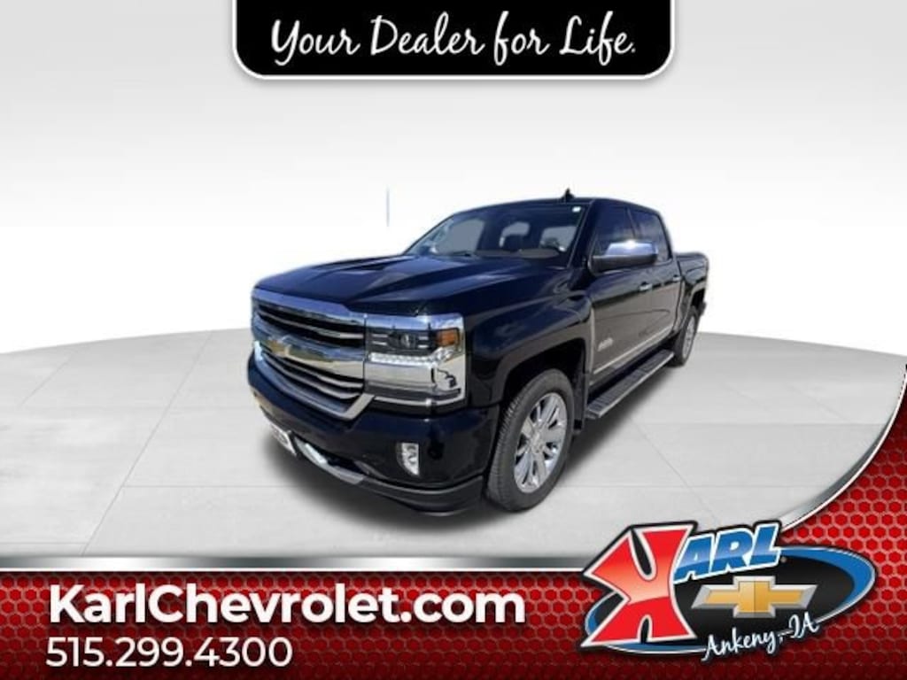 Used 2018 Chevrolet Silverado 1500 High Country Truck Crew Cab