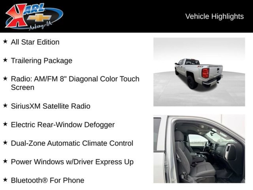 Used 2018 Chevrolet Silverado 1500 LT Truck Double Cab