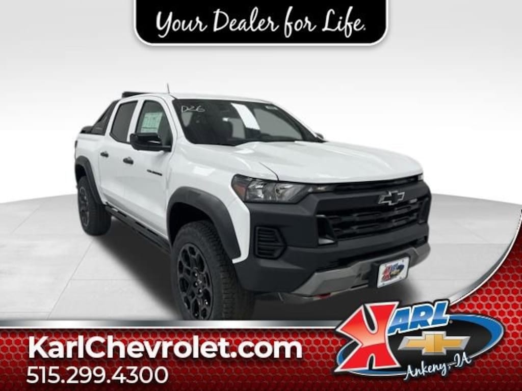 New 2026 Chevrolet Colorado Trail Boss Truck Crew Cab