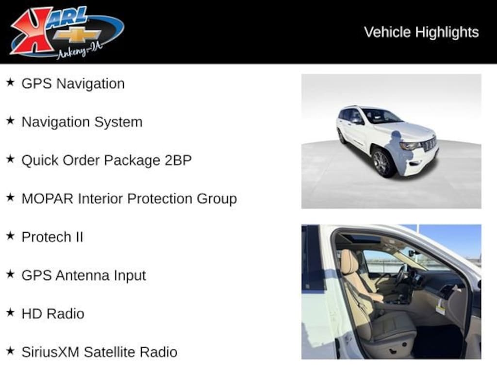 Used 2021 Jeep Grand Cherokee Overland