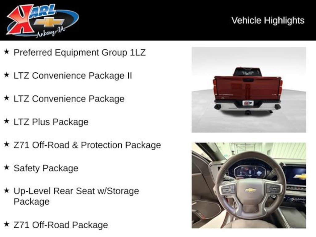 Used 2024 Chevrolet Silverado 2500 HD LTZ Truck Crew Cab