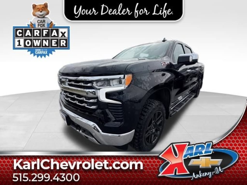 Used 2023 Chevrolet Silverado 1500 LTZ Truck Crew Cab