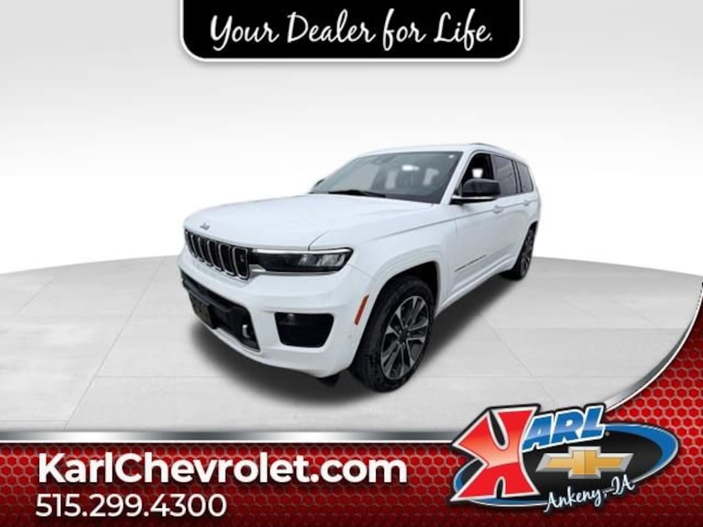 Used 2022 Jeep Grand Cherokee L Overland 4x4 SUV