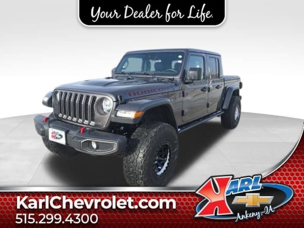 Used 2021 Jeep Gladiator Rubicon 4X4 Truck Crew Cab