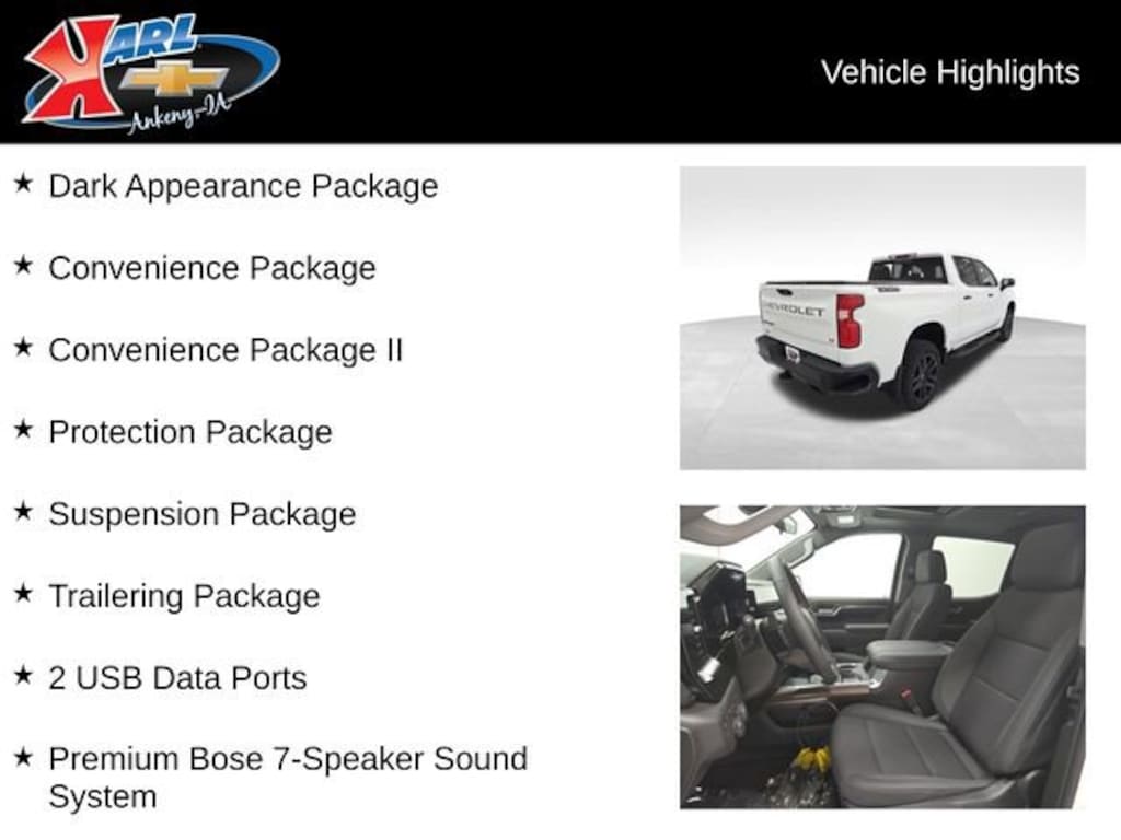 New 2026 Chevrolet Silverado 1500 LT Trail Boss Truck Crew Cab