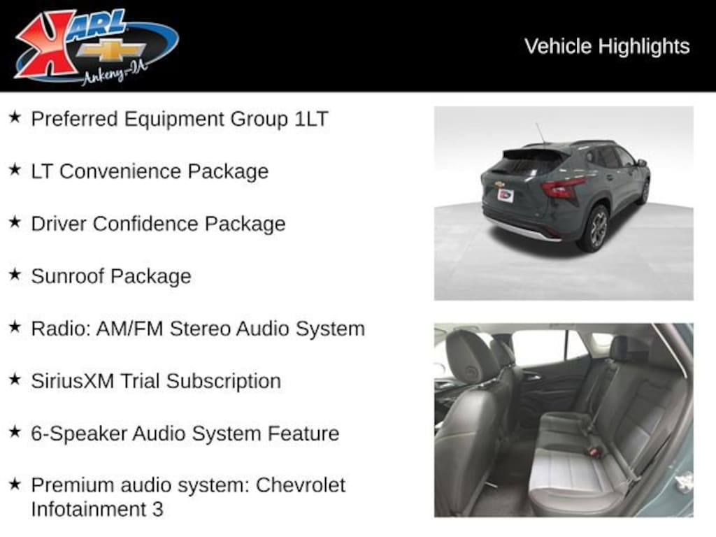 New 2026 Chevrolet Trax LT SUV