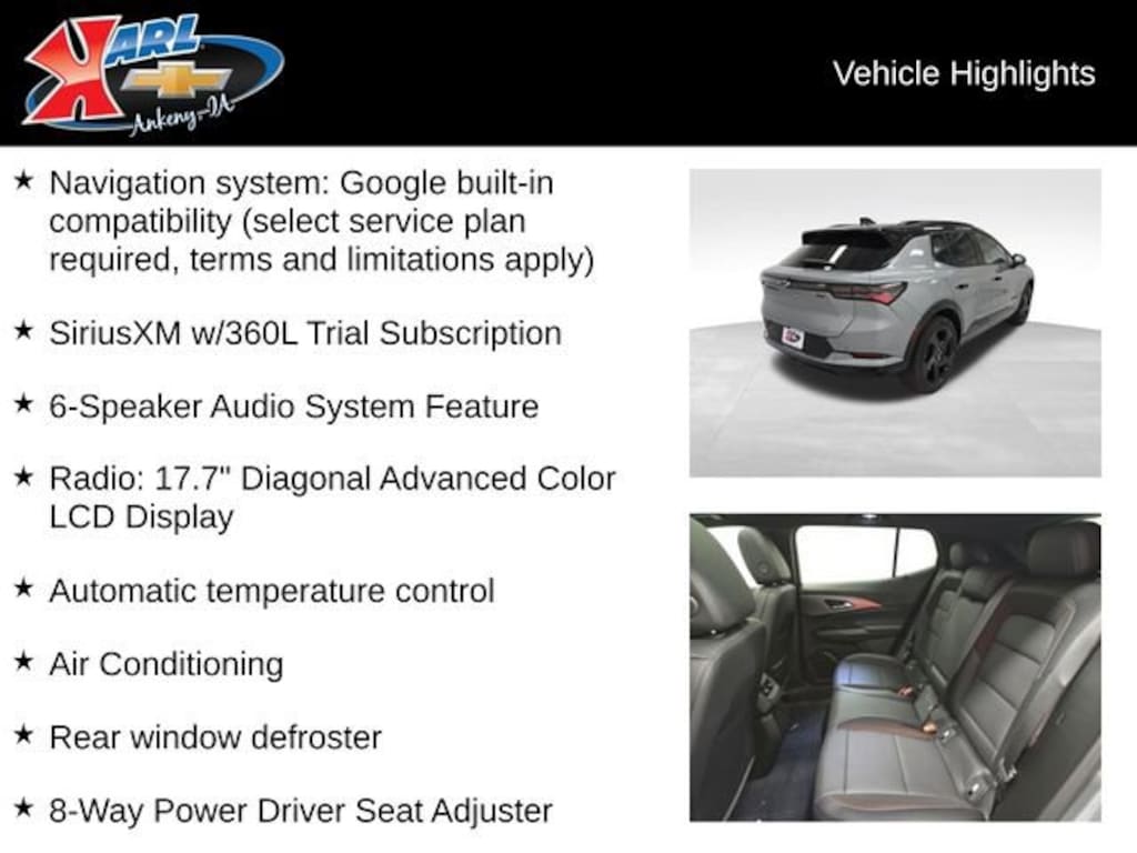 New 2026 Chevrolet Equinox EV RS SUV
