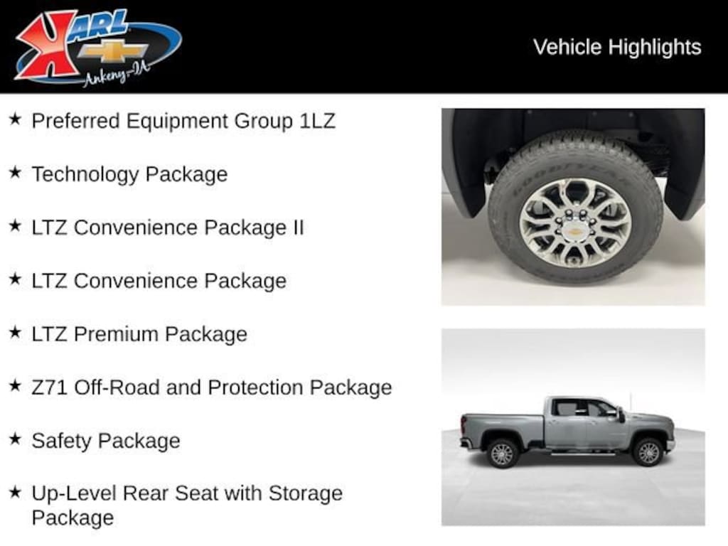New 2026 Chevrolet Silverado 2500 HD LTZ Truck Crew Cab
