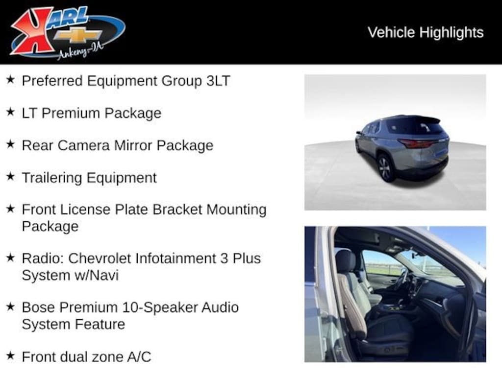 Used 2023 Chevrolet Traverse LT Leather SUV