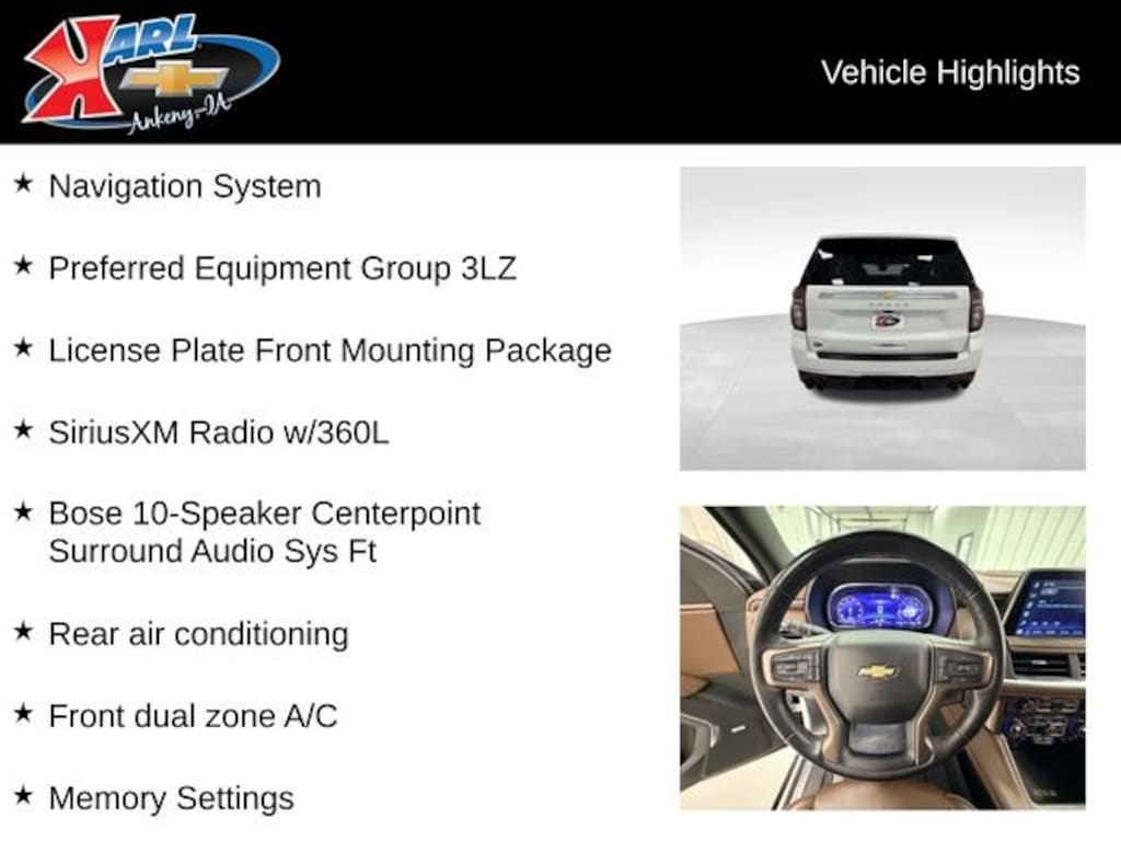 Used 2023 Chevrolet Tahoe High Country SUV