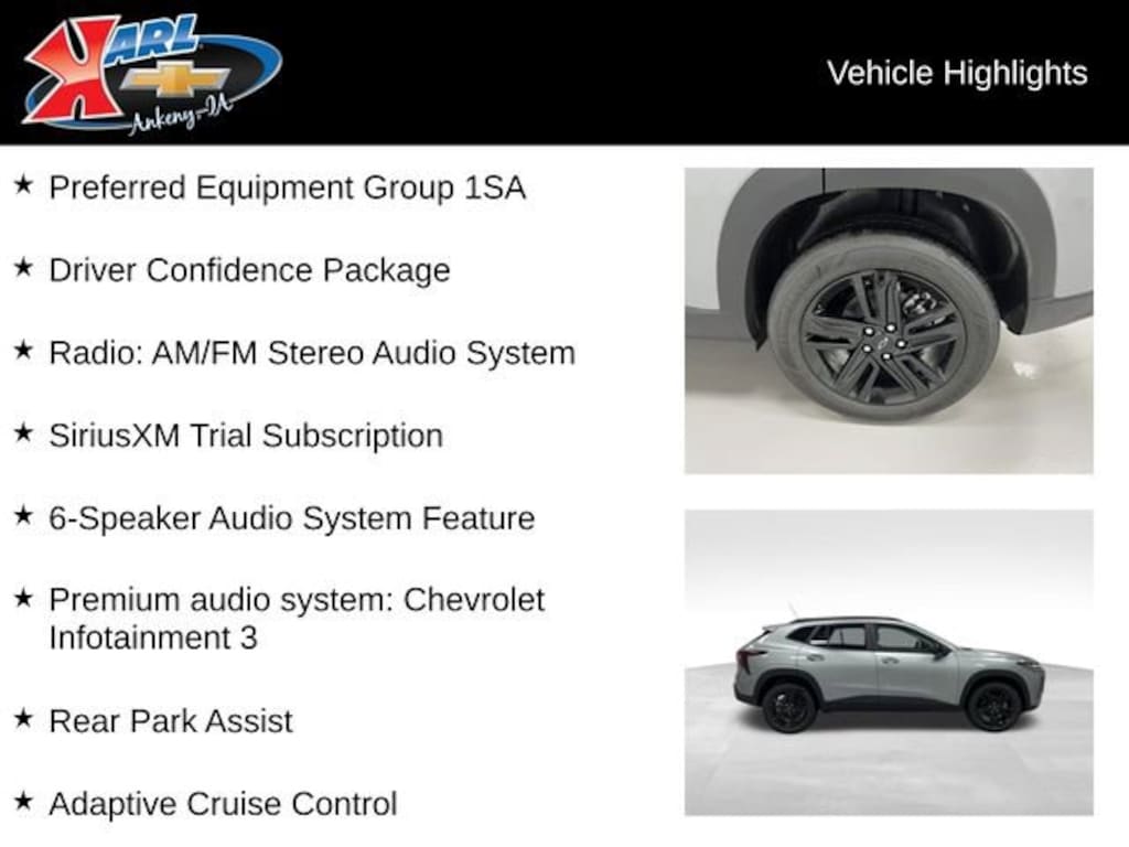 New 2026 Chevrolet Trax Activ SUV