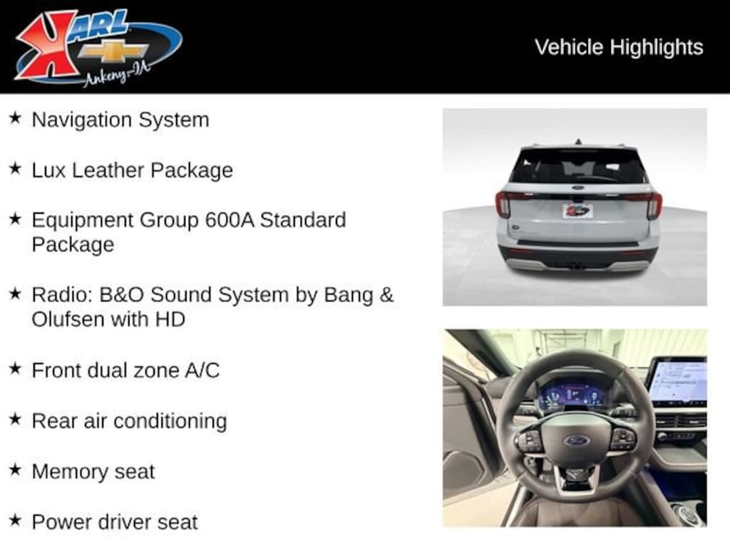 Used 2026 Ford Explorer Platinum