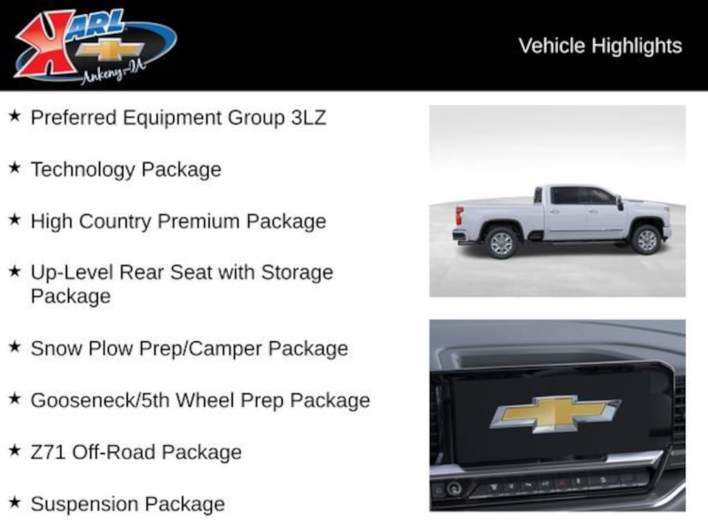 New 2026 Chevrolet Silverado 2500 HD High Country Truck Crew Cab