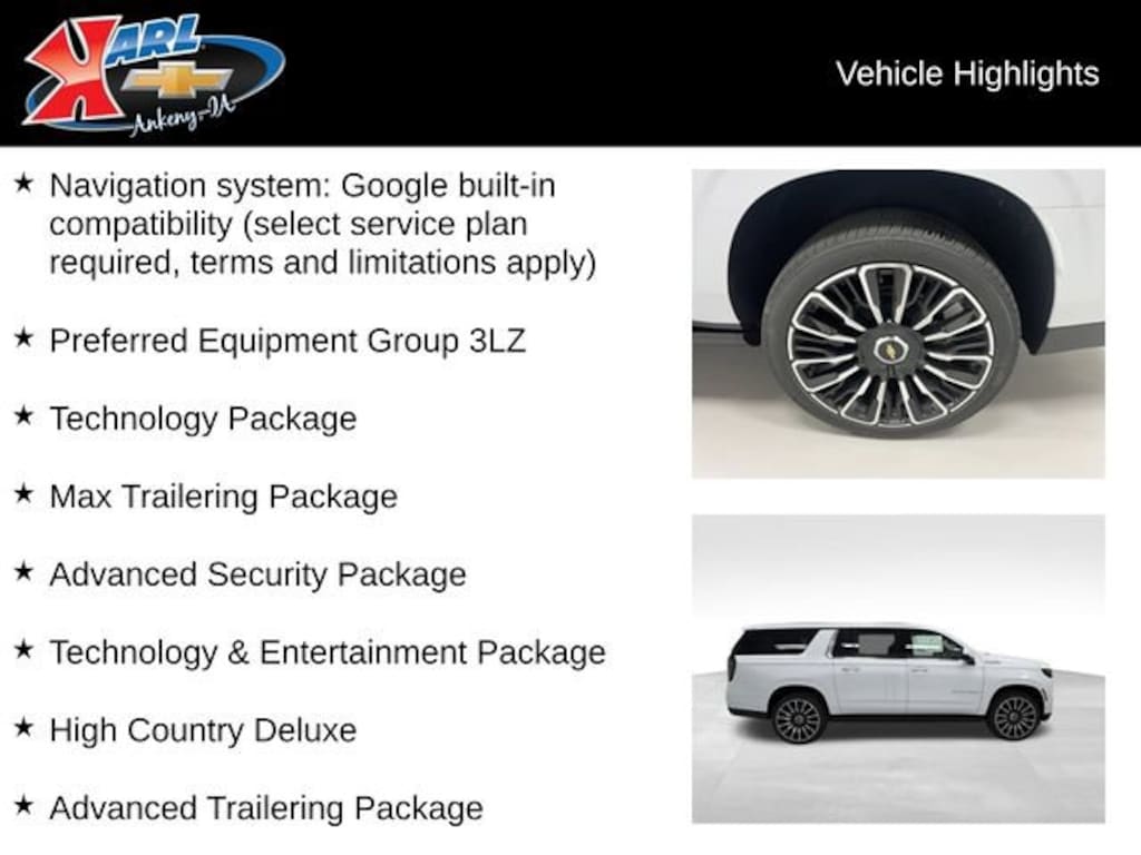 New 2026 Chevrolet Suburban High Country SUV