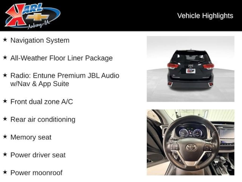 Used 2018 Toyota Highlander Limited SUV