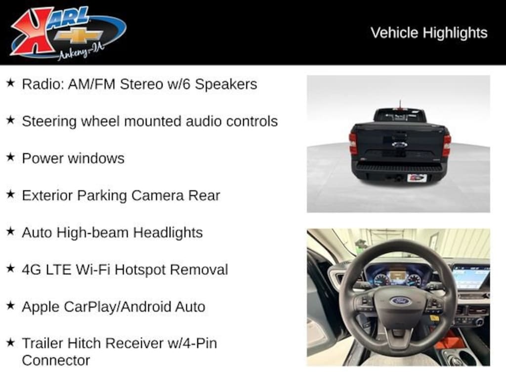 Used 2023 Ford Maverick XLT Truck SuperCrew