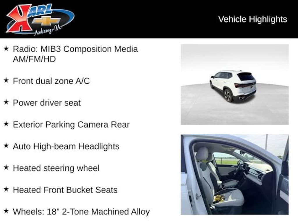 Used 2026 Volkswagen Taos SE SUV