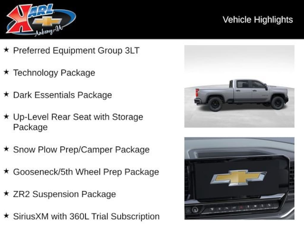 New 2026 Chevrolet Silverado 2500 HD ZR2 Truck Crew Cab