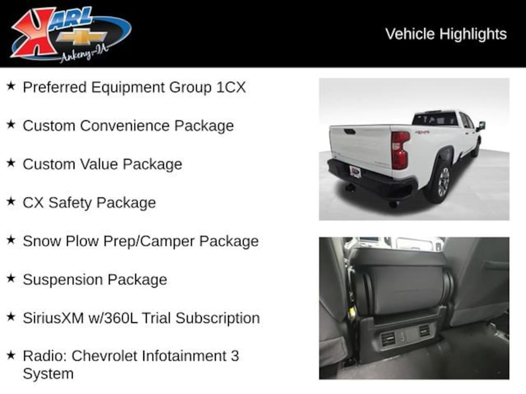 New 2026 Chevrolet Silverado 2500 HD Custom Truck Crew Cab