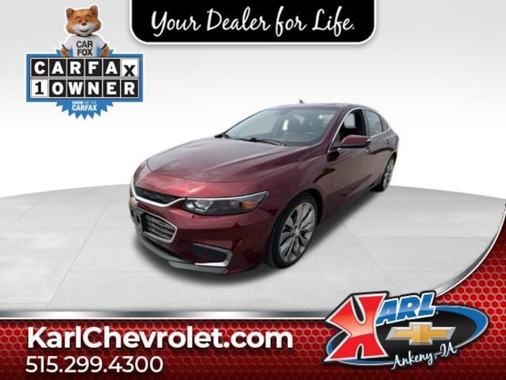 Used 2016 Chevrolet Malibu Premier Car