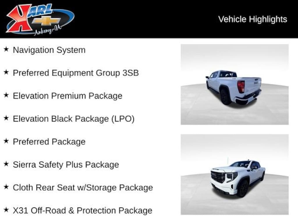 Used 2025 GMC Sierra 1500 Elevation Truck Crew Cab