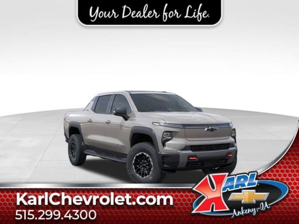 New 2026 Chevrolet Silverado EV Trail Boss - Max Range Truck Crew Cab