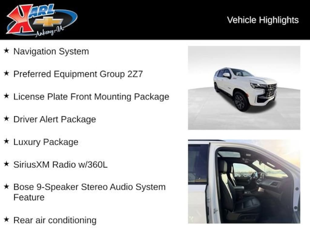 Used 2023 Chevrolet Tahoe Z71 SUV