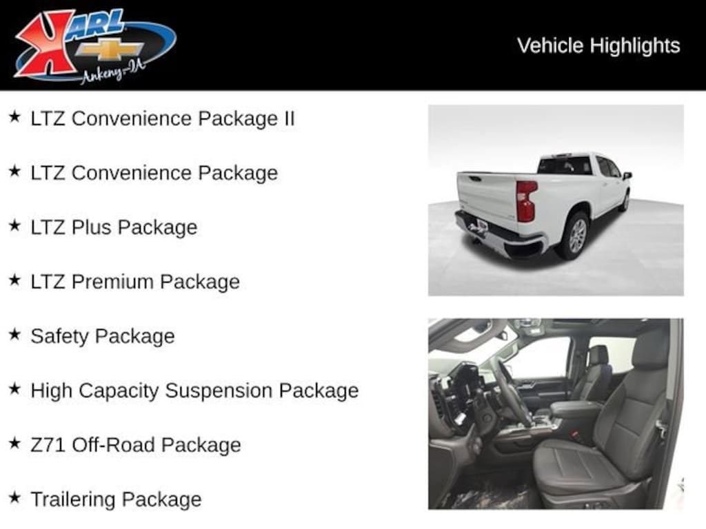 New 2026 Chevrolet Silverado 1500 LTZ Truck Crew Cab